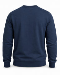 "Top Gun" Nakışlı Sweat Mavi