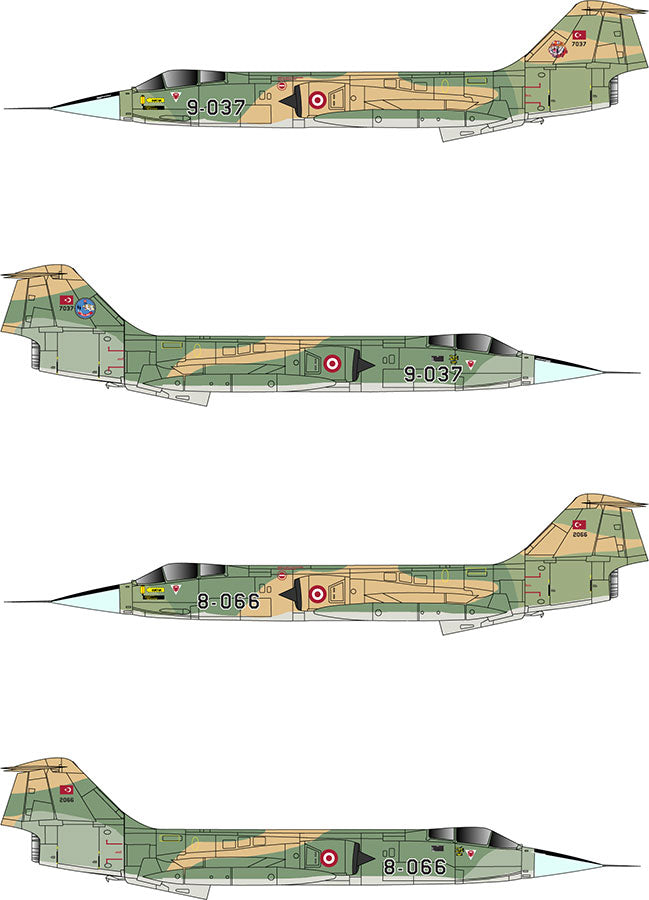 Turkish Air Forces F-104 G - Tigermeeters ( 1/32 )
