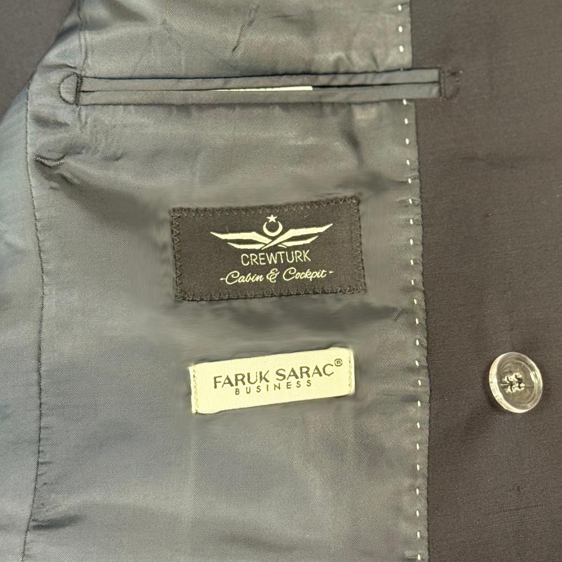Ceket CrewTurk 6 Drop 4 Sırma By Faruk Saraç