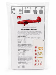 Yakovlev Yak-15 Pm Model Avcı Uçağı Demonte Plastik Maketi