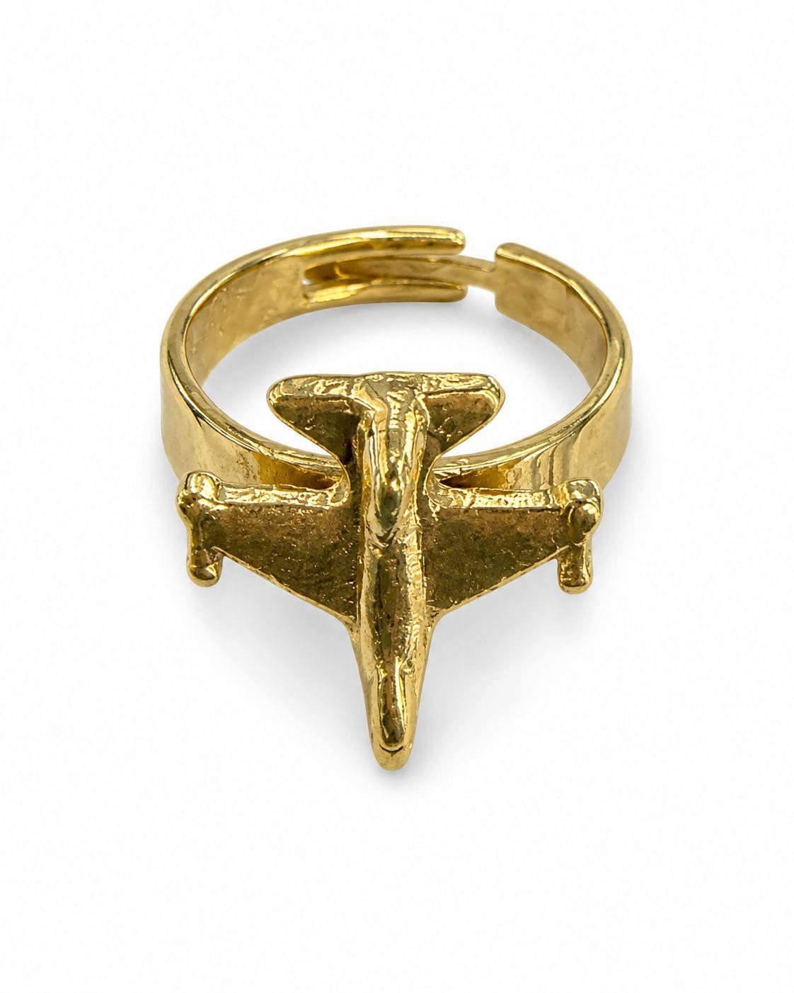 Yüzük "F-16" Gold